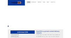 Desktop Screenshot of pacecdn.com